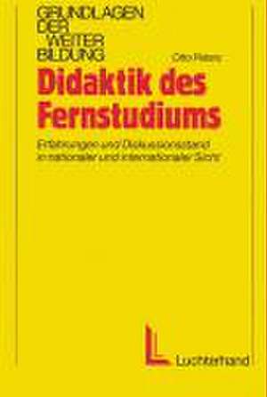 Didaktik des Fernstudiums de Otto Peters