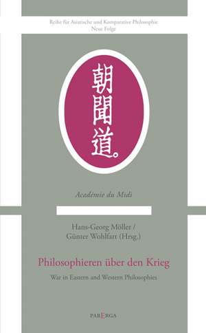 Philosophieren über den Krieg de Hans Georg Möller