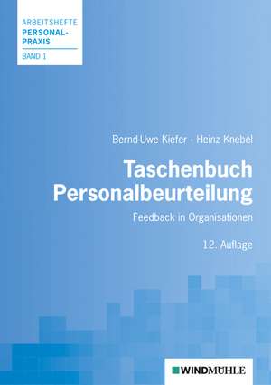 Taschenbuch Personalbeurteilung de Bernd-Uwe Kiefer