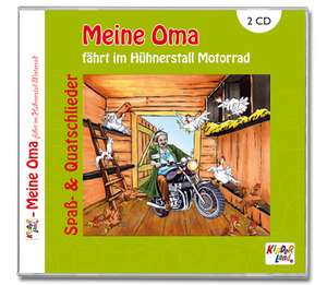 Meine Oma fährt im Hühnerstall Motorrad