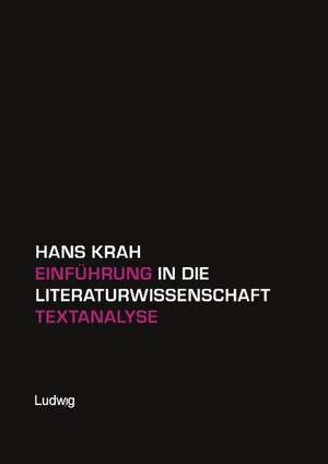 Einführung in die Literaturwissenschaft de Hans Krah