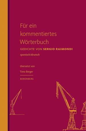 Für ein kommentiertes Wörterbuch de Sergio Raimondi