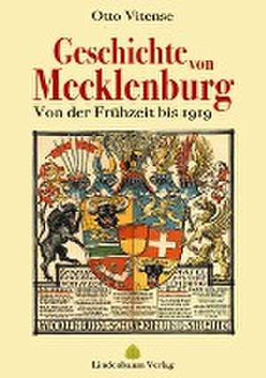 Die Geschichte von Mecklenburg de Otto Vitense