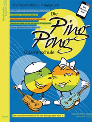 Die Ping Pong-Gitarrenschule de Andreas Knoblich