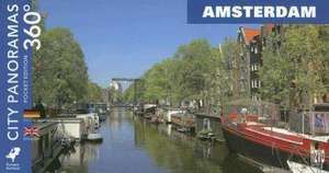 Amsterdam -- Pocket Edition: City Panoramas 360° (Bilingual -- English/German) de Helga Neubauer