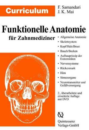 Curriculum - Funktionelle Anatomie für Zahnmediziner de Farhang Samandari