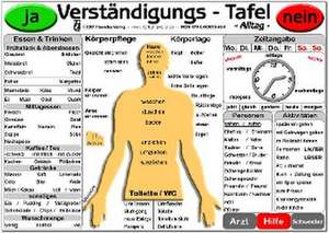 Verständigungs-Tafel - Alltag -