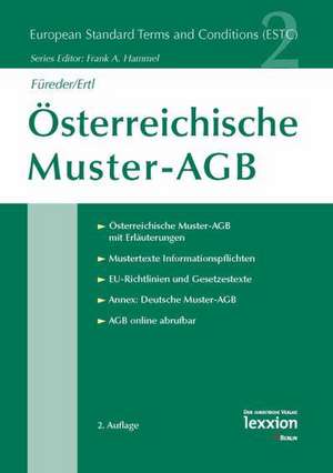 Osterreichische Muster-Agb: Unter Besonderer Berucksichtigung Des Wettbewerblichen Dialogs de Hannes Füreder