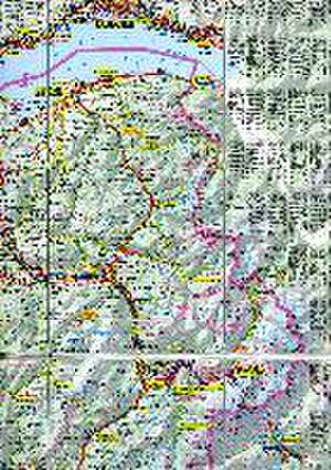 MoTourMaps Rhône-Alpes (Französische Alpen Nord) Auto- und Motorradkarte 1:300.000 de MoTourMedia