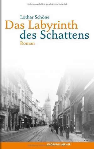 Das Labyrinth des Schattens de Lothar Schöne