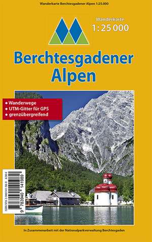 Berchtesgadener Alpen 1 : 25 000