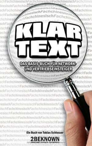 Klartext de Tobias Schlosser