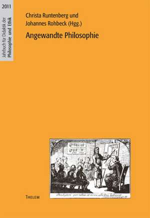 Angewandte Philosophie de Christa Runtenberg