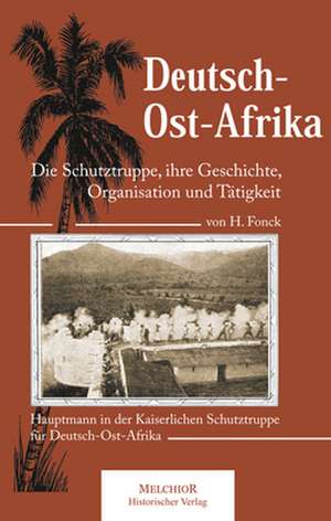 Fonck, H: Deutsch-Ost-Afrika