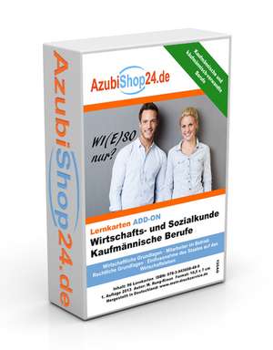 AzubiShop24.de Add-on-Lernkarten Wirtschafts- und Sozialkunde de Michaela Rung-Kraus