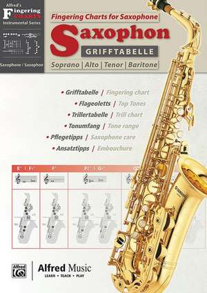 Grifftabelle Saxophon | Fingering Charts Saxophone