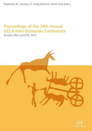 Proceedings of the 24th Annual UCLA Indo-European Conference de Stephanie W. Jamison