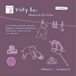 Malbuch Spielsachen de Vicky Bo