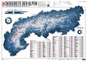 266 Skigebiete der Alpen de Stefan Spiegel