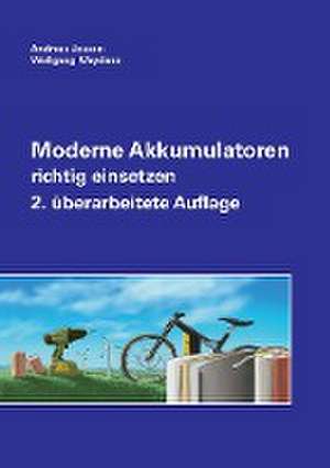 Moderne Akkumulatoren richtig einsetzen de Andreas Jossen