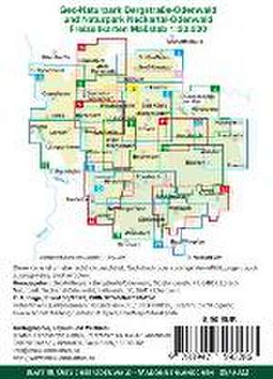 Östlicher Odenwald - Madonnenländchen 1 : 20.000 de Geo-Naturpark Bergstraße-Odenwald