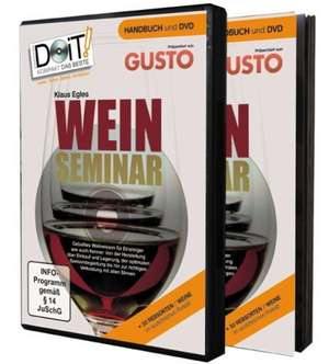 Weinseminar - Handbuch und DVD de Klaus Egle