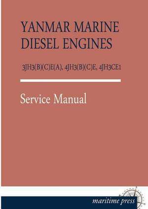 YANMAR MARINE DIESEL ENGINES 3JH3(B)(C)E(A), 4JH3(B)(C)E, 4JH3CE1 de Yanmar