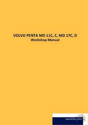 VOLVO PENTA MD 11C, C, MD 17C, D de N. N.