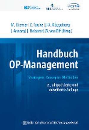 Handbuch OP-Management de Matthias Diemer