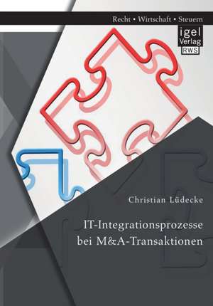 It-Integrationsprozesse Bei M&A-Transaktionen: Betrachtung Am Beispiel Einer Unternehmensberatung de Christian Lüdecke