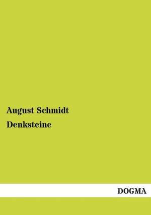 Denksteine de August Schmidt