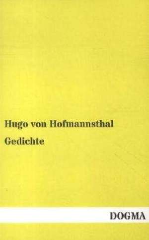 Gedichte de Hugo Von Hofmannsthal