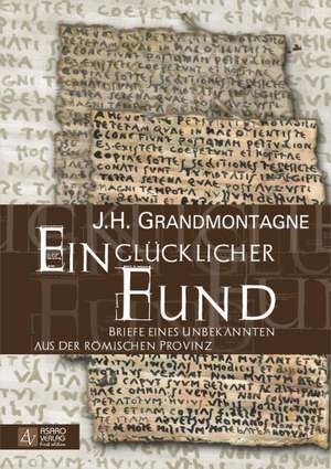 Ein glücklicher Fund - Briefe eines Unbekannten aus der römischen Provinz de J. H. Grandmontagne