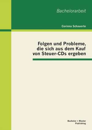 Folgen Und Probleme, Die Sich Aus Dem Kauf Von Steuer-CDs Ergeben: Tiere ALS Alter Ego Und Religionsfigur in Der Kunst Franz Marcs, Max Ernsts Und Joseph Beuys' de Corinna Schauerte