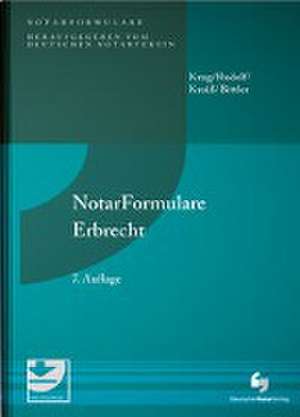 NotarFormulare Erbrecht de Walter Krug