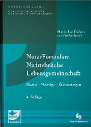 NotarFormulare Nichteheliche Lebensgemeinschaft de Maximilian von Proff zu Irnich