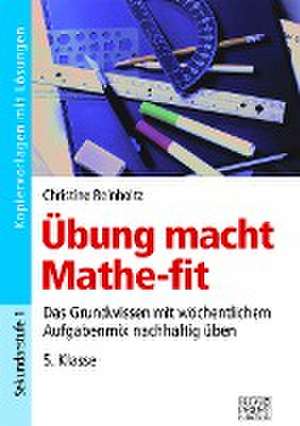 Übung macht Mathe-fit 5. Klasse de Christine Reinholtz