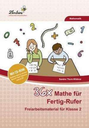 36x Mathe für Fertig-Rufer (Set) de Sandra Thum-Widmer