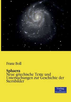 Sphaera de Franz Boll