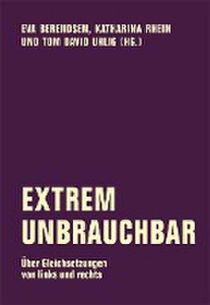 Extrem unbrauchbar de Katharina Rhein