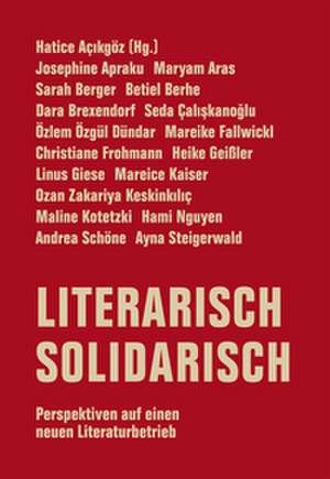 Literarisch solidarisch de Josephine Apraku