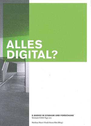 ALLES DIGITAL? de Matthias Maier