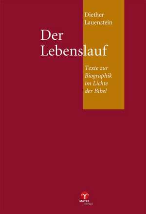 Der Lebenslauf de Diether Lauenstein