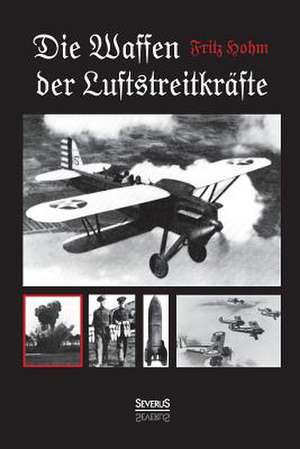 Die Waffen Der Luftstreitkrafte: Erinnerungen Aus Dem Ersten Weltkrieg de Fritz Hohm