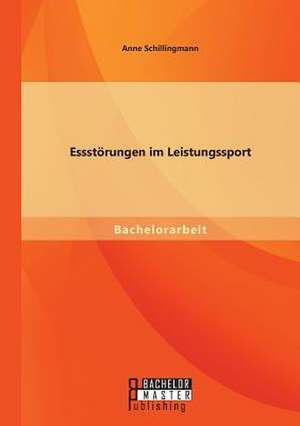 Essstorungen Im Leistungssport: Der Transformationale Fuhrungsstil de Anne Schillingmann