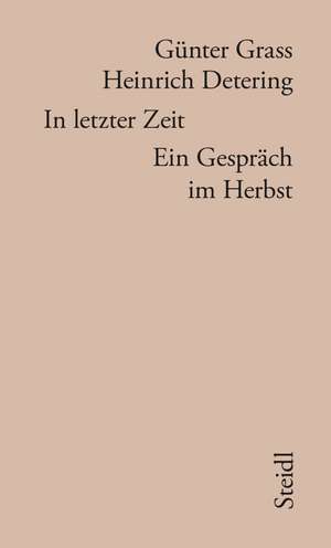 In letzter Zeit de Günter Grass