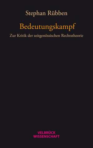 Bedeutungskampf de Stephan Rübben