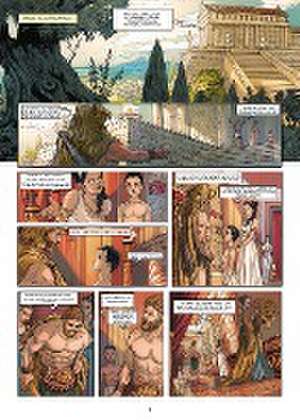 Mythen der Antike: Theseus und der Minotaurus (Graphic Novel) de Luc Ferry