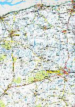 Ostfriesland Ostfriesische Inseln 1:75.000 Rad- und Freizeitkarte de GeoMap