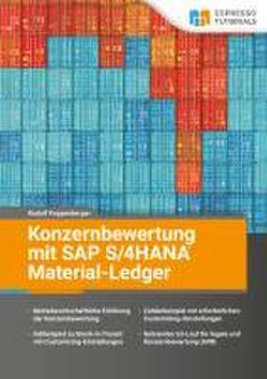 Konzernbewertung mit SAP S/4HANA Material-Ledger de Rudolf Poppenberger